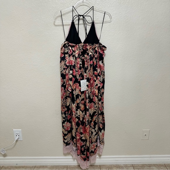 New Free People Primmy Printed Midi Dress - Picture 12 of 13